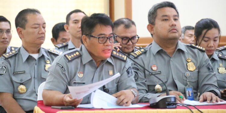 Pastikan Kinerja Sesuai Target Kanwil Kemenkumham Bali Gelar Rapat Evaluasi