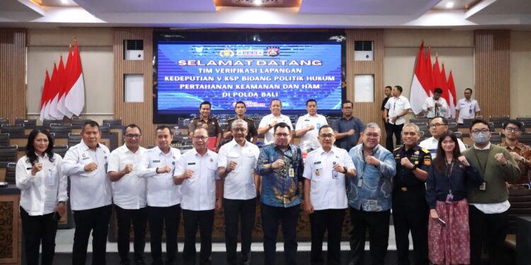 Kanwil Kemenkumham Bali Ikuti Rapat Koordinasi Bersama Deputi V Kantro Staf Presiden RI