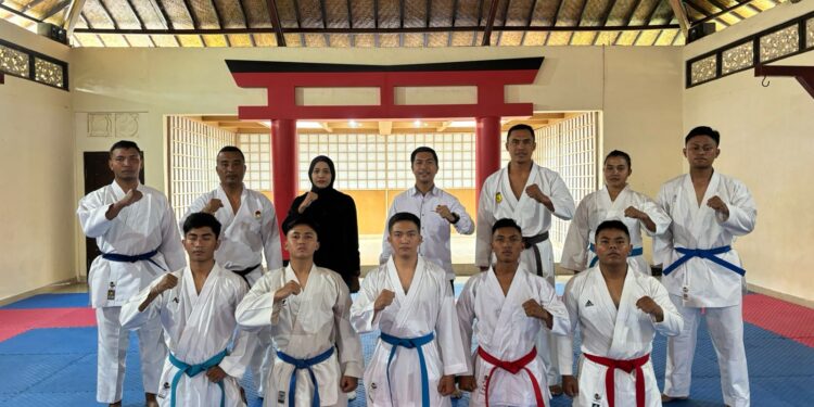 Jelang Kejuaraan Nasional Karate Piala Kapolri 2024 Polda Bali Adakan Simulasi