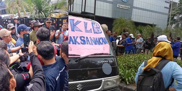 Buntut Korupsi Dana Hibah BUMN, PWI Demo Anggotanya