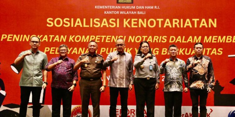 Peringati Hari Pengayoman, Kemenkumham Bali Gelar Sosialisasi Kenotariatan Tingkatkan Kualitas Pelayanan Publik