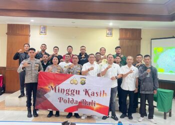 Polda Bali Gelar Minggu Kasih di Hotel Mahajaya Ubung