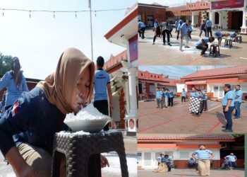 Peringati Hari Pengayoman ke-79, JPetugas Lapas Mojokerto Gelar Lomba Tradisional