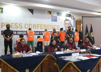 Overstay Dan Tidak Punya Dokumen Keimigrasian, Imigrasi Bali Amankan 7 WNA Nigeria Dan 1 WNA Rusia