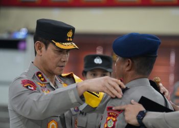 Kapolda Bali Pimpin Serah Terima Jabatan Dansat Brimob