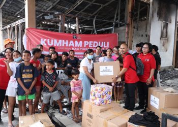 Kemenkumham Bali Gelar Aksi Peduli Ke Panti Asuhan Yang Alami Kebakaran