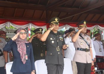 Wakapolres Karangasem Hadiri Upacara Peringatan Hari Jadi Provinsi Bali Dan Hari Pramuka