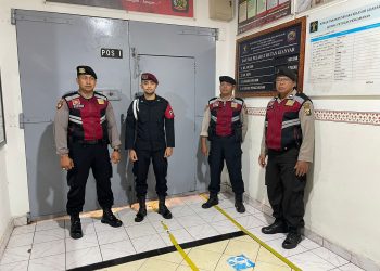 SINERGI JAGA KEAMANAN DAN KETERTIBAN, RUTAN GIANYAR RUTIN TERIMA PATROLI SAMBANG DARI POLRES GIANYAR