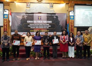 Libatkan Peran Aktif Masyarakat, BPHN Kemenkumham Gelar Konsultasi Publik Prolegnas Jangka Menengah Periode 2025-2029 Di Bali