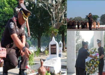 Peringati Hari Pengayoman Ke-79, Lapas Mojokerto Gelar Ziarah Di Taman Makam Pahlawan.