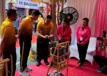 Kapolres Karangasem Pamerkan Produk UMKM Unggulan Di Lomba HKGB  Ke-72