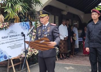 LAPAS KEROBOKAN GELAR UPACARA PENGHORMATAN TERAKHIR PEGAWAI LAPAS LOMBOK BARAT