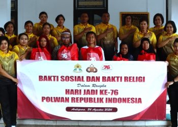 Kapolres Karangasem Gelar Bakti Relegi Di Tiga Tempat Ibadah