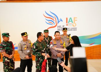 Tiba Di Bali Kapolri Langsung Tinjau Venue IAF Ke-2 Dan HLF-MSP 2024
