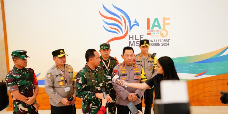 Tiba Di Bali Kapolri Langsung Tinjau Venue IAF Ke-2 Dan HLF-MSP 2024