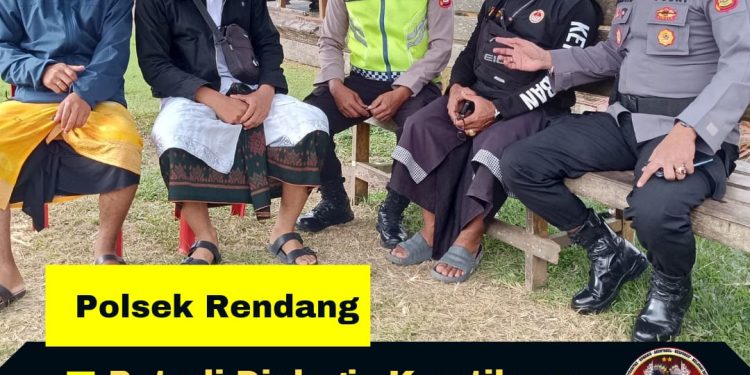 Wujudkan Pemilukada 2024 Damai Dan Kondusif, Polsek Rendang Tingkatkan Patroli Dialogis Kamtibmas