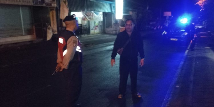 Polsek Petang Intensifkan Blue Light Patrol Cegah C3