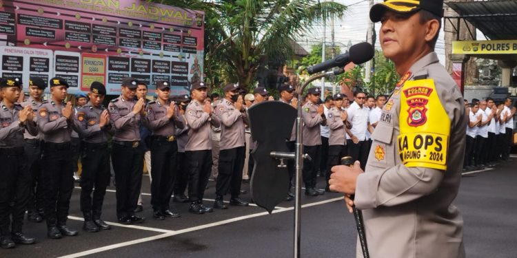 Kapolres AKBP Teguh Priyo Wasono Tekankan Integritas Dan Netralitas Personel Dalam Pilkada 2024