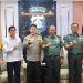 Kapolda Bali Menerima Silaturahmi Danrem 163 Wirasatya