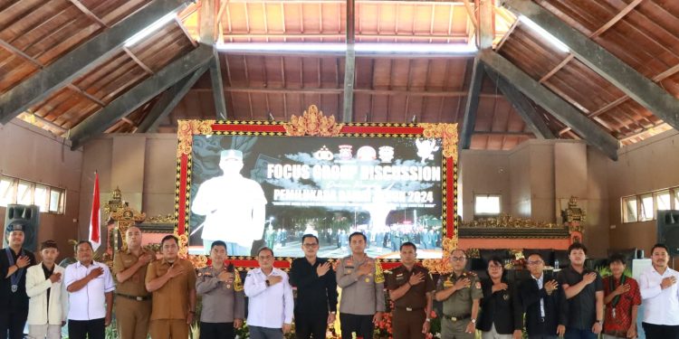 Polres Buleleng Gelar Focus Group Discussion Dalam Wujudkan Pemilukada Damai Tahun 2024.