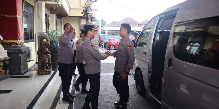 Polres Badung Terima Tim Wasops Operasi Mantap Praja Agung 2024