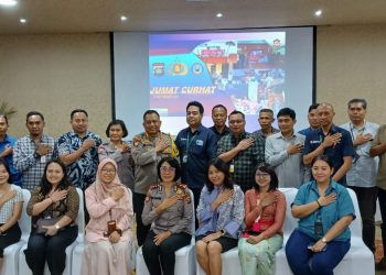 Polda Bali Laksanakan Jumat Curhat Bertempat Di Hotel Ramada Encore