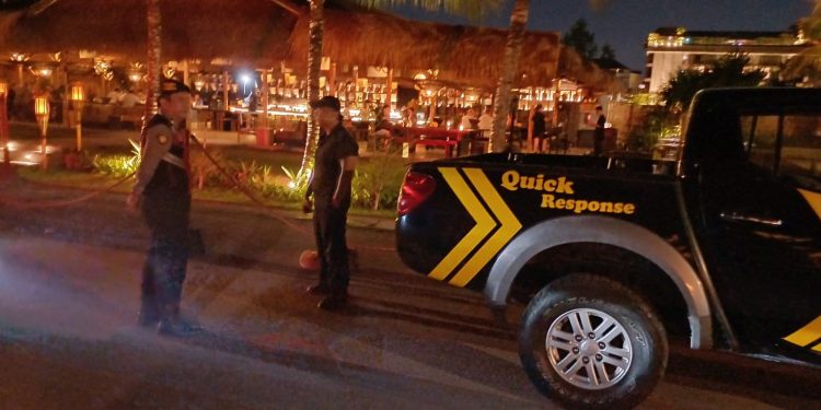 Cegah Aksi Premanisma Polsek Kuta Utara BLue Light Patrol Susuri Jalan Munduk Catu