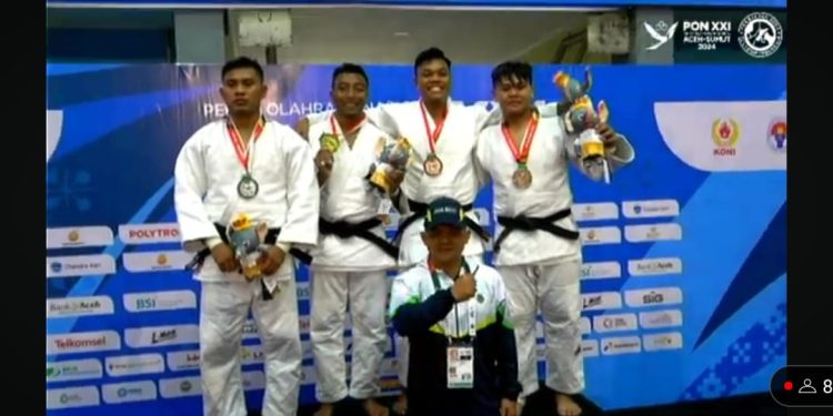 BRIMOB MERAIH MEDALI EMAS PON XXI ACEH-SUMUT