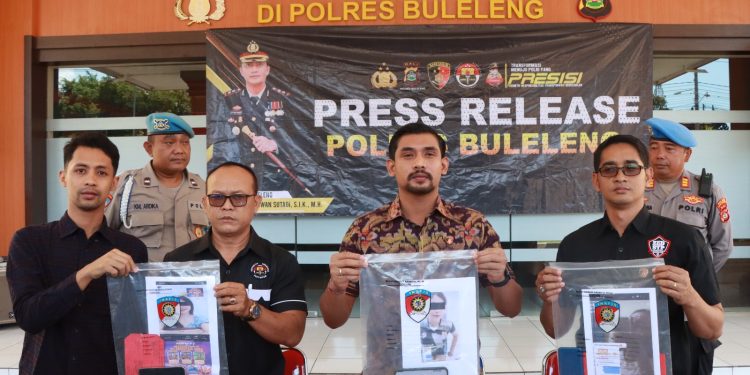 Polres Buleleng Berhasil Ungkapan Kasus Promosi Judi Online Melalui Media Sosial