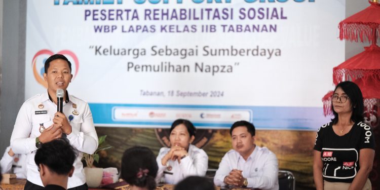 Isak Tangis Warnai Family Support Group Warga Binaan Peserta Rehabilitasi
