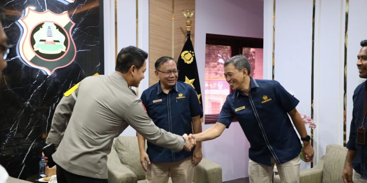 Kapolda Bali Menerima Audensi Dari Kantor  Direktorat Jendral Bea Cukai Bali, NTB Dan NTT