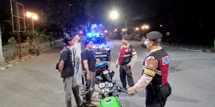 Pawas Pimpin Pelaksanaan Kegiatan Patroli Wilayah Imbau Masyarakat Jaga Kamtibmas