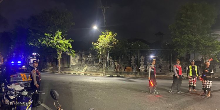 Sat Samapta Polres Badung Masifkan Patroli Biru Ke Titik Titik rawan Kejahatan