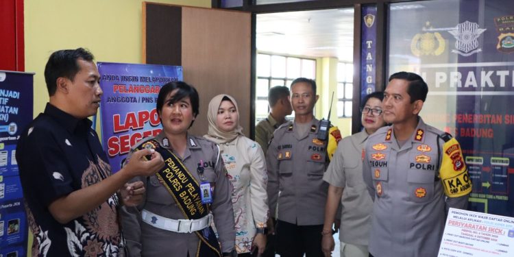 Kapolres Badung Terima Tim Verifikasi Lapangan PEKPPP Mabes Polri