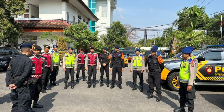 Polda Bali Kerahkan 786 Personel Amankan Pengumuman Penetapan Paslon Gubernur dan Wakil Gubernur Bali