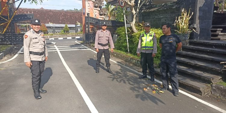 Personel Sikum Polres Karangasem Operasi Mantap Praja Agung 2024