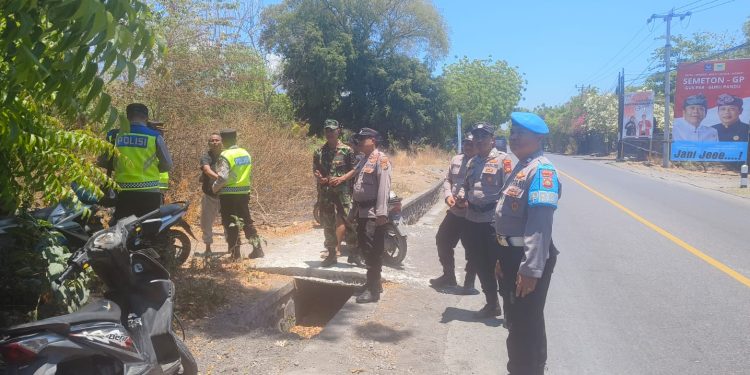 Polsek Kubu Polres Karangasem Giat Pengamanan Kampanye Paslon Karisma