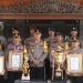 Dua Personel Polres Badung Berprestasi Diganjar Penghargaan