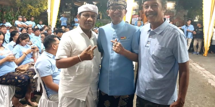 Paket Suyadinata Wayan Suyasa Alit Yandinata Disambut Hangat Warga Desa Werdi Buana Mengwi