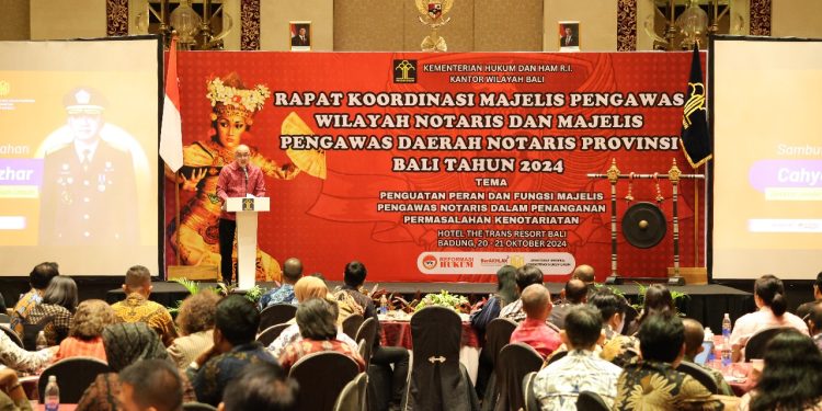 PENGUATAN PERAN MAJELIS PENGAWAS NOTARIS DI BALI MELALUI RAPAT KOORDINASI TAHUN 2024