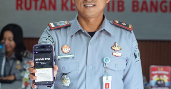 Pelayanan Lebih Cepat Dalam Genggaman, Rutan Bangli Optimalkan Aplikasi SiWayan Tegas