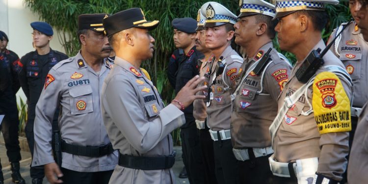 Kapolres Karangasem Perketat Pengamanan Debat Kedua Pilkada 2024