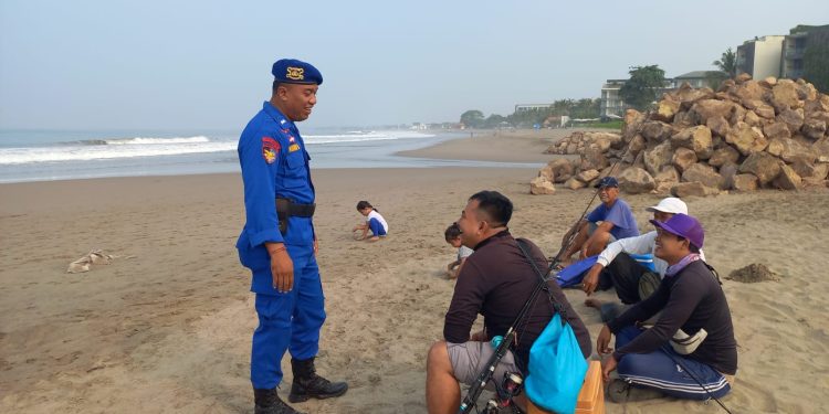 Amankan Kawasan Pantai, Satpolairud Polres Badung Gencar Lakukan Patroli