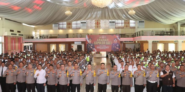 Kapolda Bali Pengecekan Kesiapan Pengamanan Pilkada Serentak Di Wilayah Polresta Denpasar