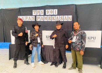 872 Warga Binaan Lapas Pamekasan Salurkan Hak Pilihnya