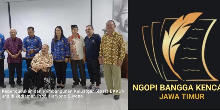 Ngopi Bangga Kencana Dukung BKKBN Jatim, Tokoh Penting KB Jadi Penasehat