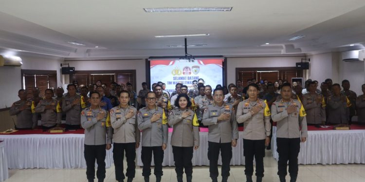 Kapolres Badung Terima Kunjungan Tim Wasops Lilin 2024 Itwasum Polri
