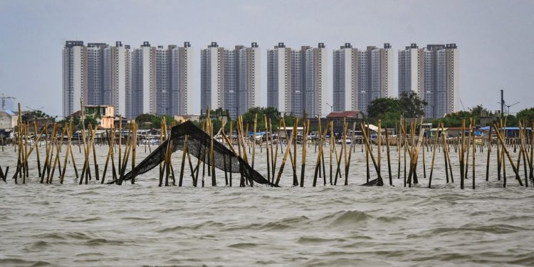 Jalankan Perintah Prabowo TNI -AL Bongkar Pagar Laut Di Tangerang Pagi Ini