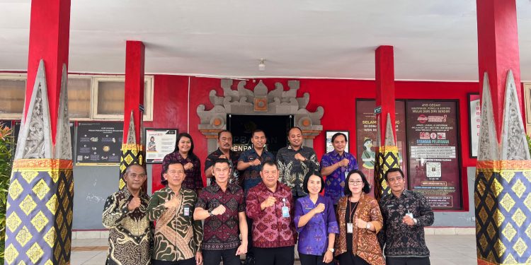 Tingkatkan Sinergitas Di Masa Transisi, Kalapas Tabanan Ikuti Penguatan Kanwil Ditjenpas Bali