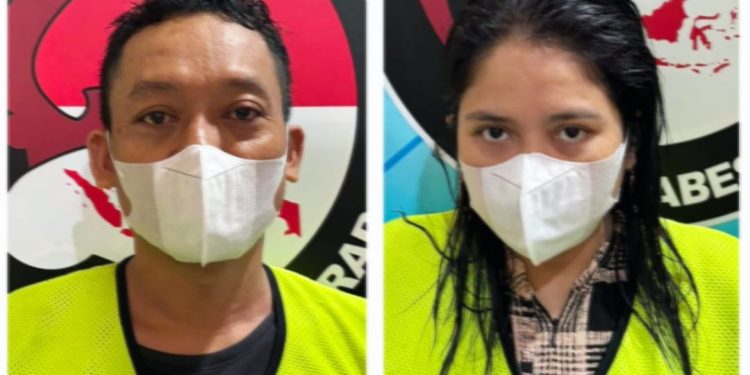 Kompak pasutri Asal Sidotopo Sekolahan Jual Sabu